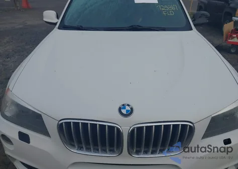 2012 BMW X3 xDrive28I z USA, uszkodzony, nr VIN 5UXWX5C52CL725367